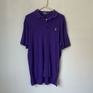 Polo by Ralph Lauren Purple Men's Polo Shirt
